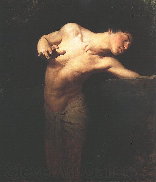 Gyula Benczur Narcissus France oil painting art